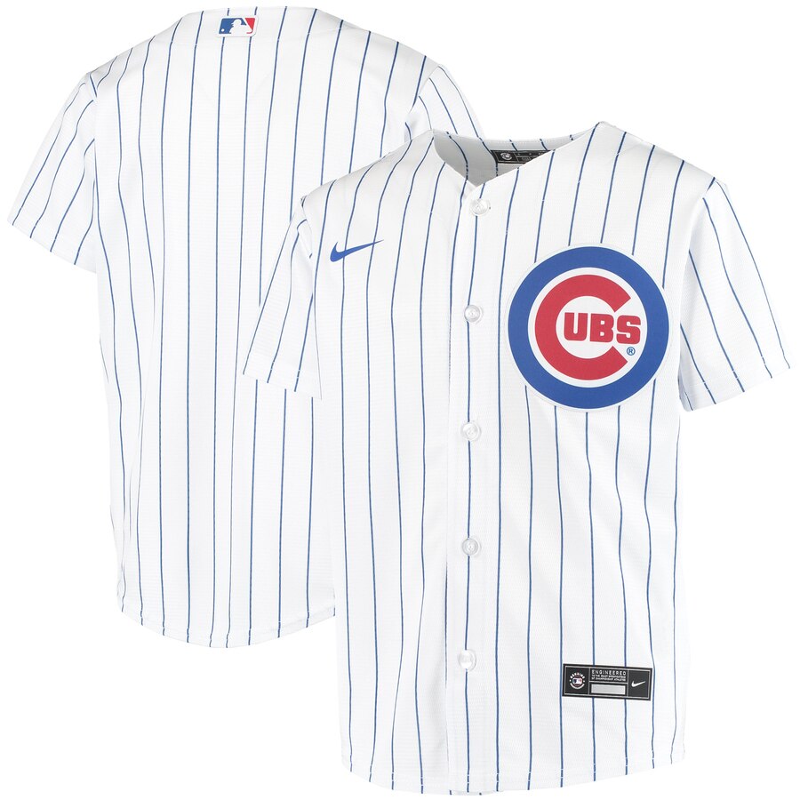 Chicago Cubs Nike Youth Home 2020 MLB Team Jersey White